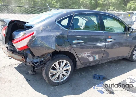 2015 Nissan Sentra Sl из США, поврежденный, VIN 3N1AB7AP6FY222756